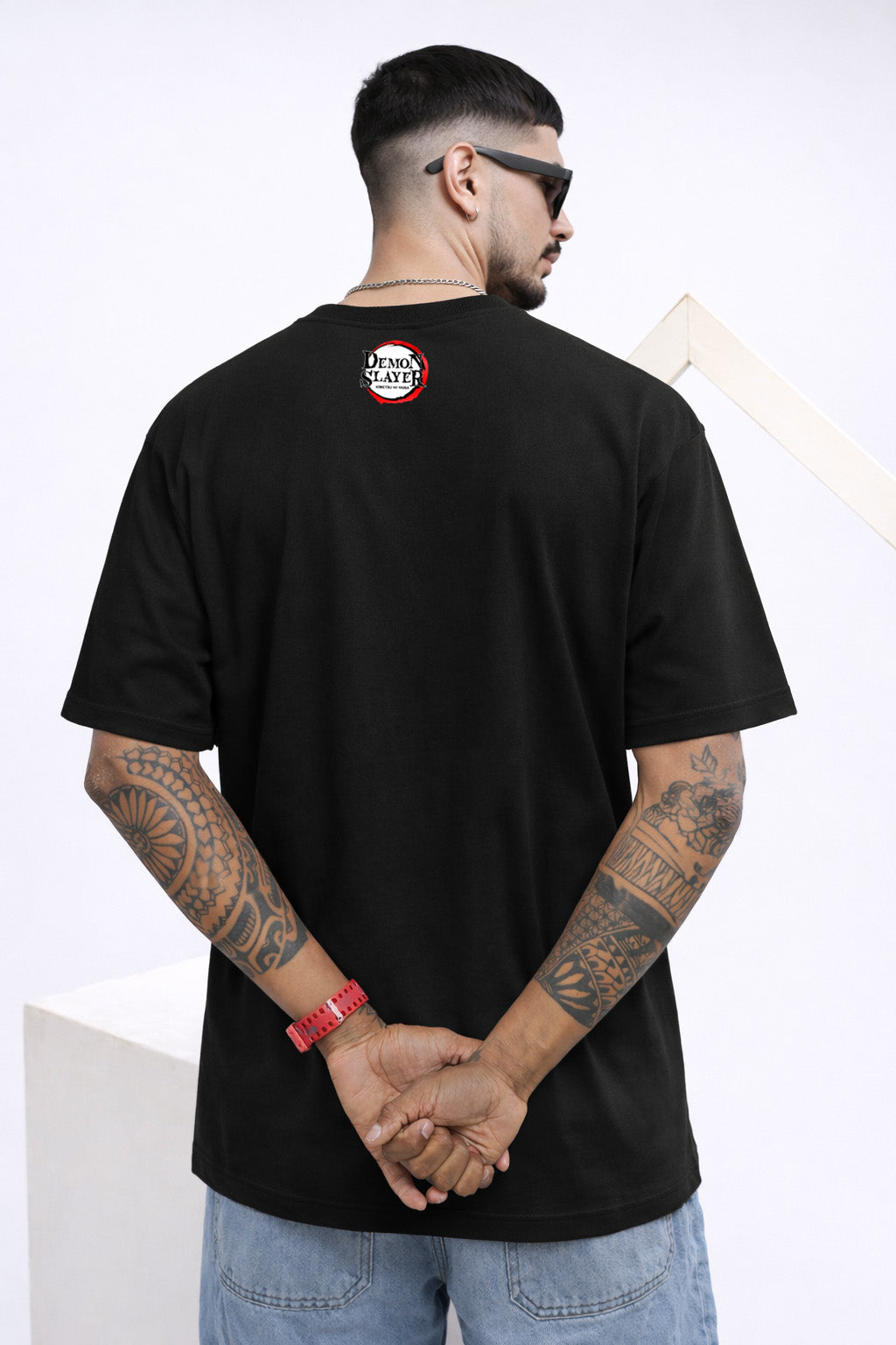 INSECET,FLAME & WATER PILLER OVERSIZED T-SHIRT