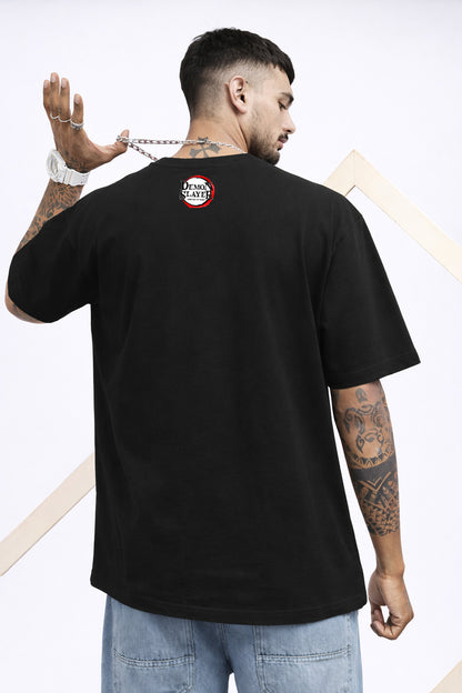 INSECET,FLAME & WATER PILLER OVERSIZED T-SHIRT