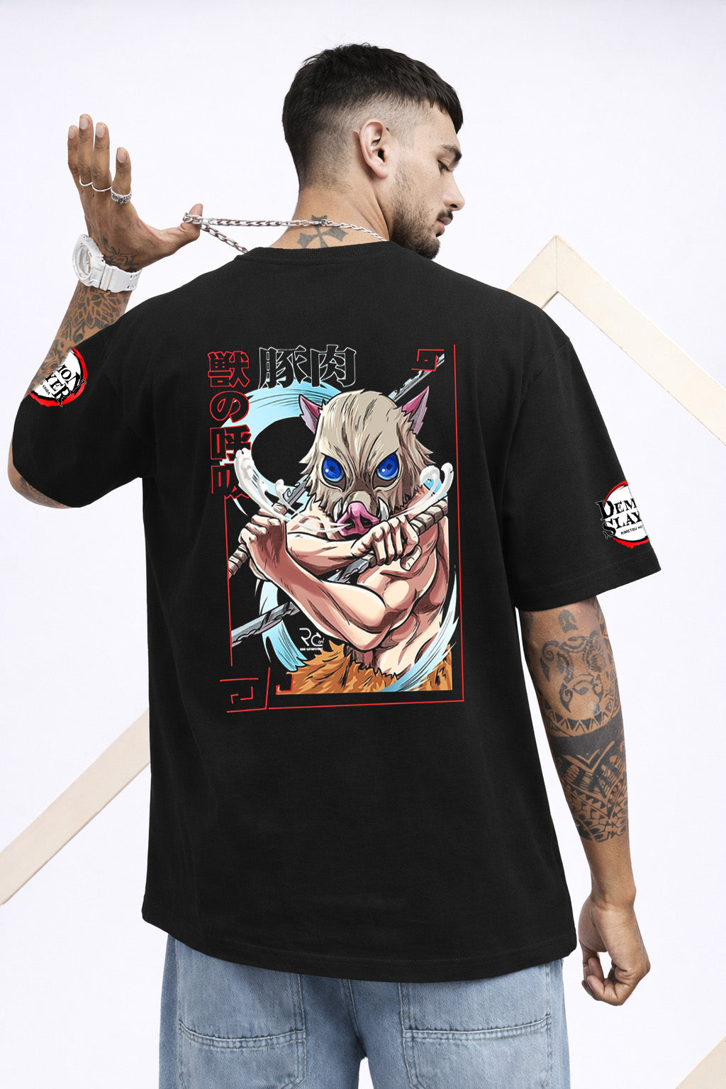 INOSUKE HASHIBIRA OVERSIZED T-SHIRT