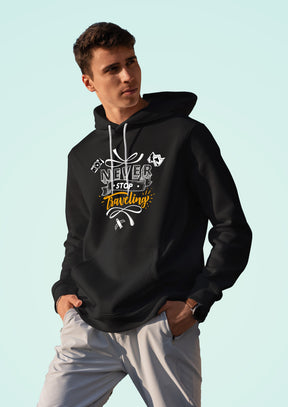 Never Stop Travelling Hoodie