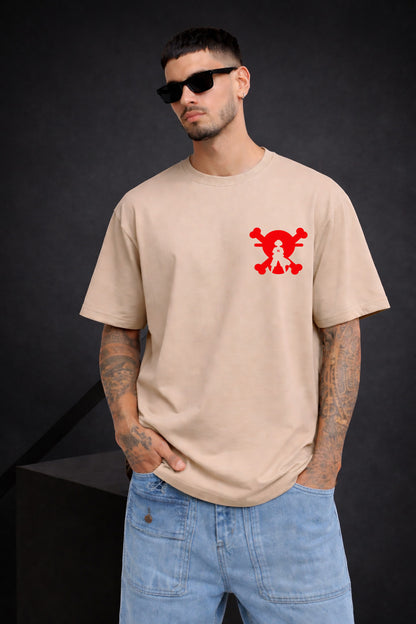 WANTED LUFFY OVERSIZED T-SHIRT