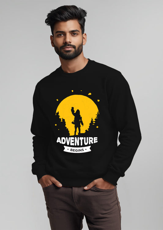 Adventure Begins Sweatshirt