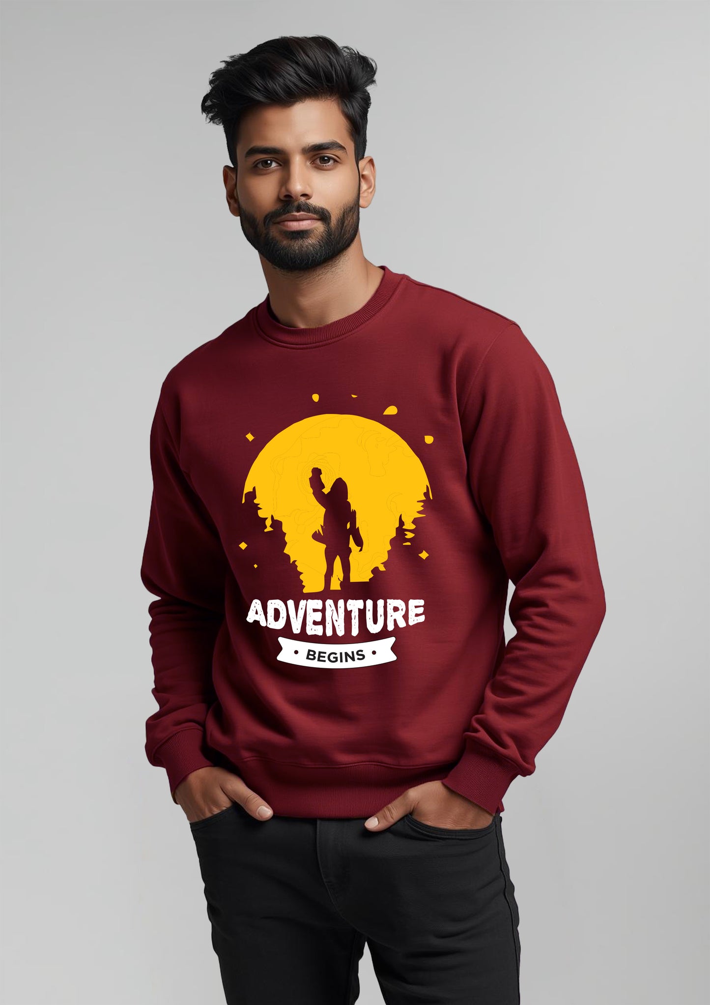 Adventure Begins Sweatshirt