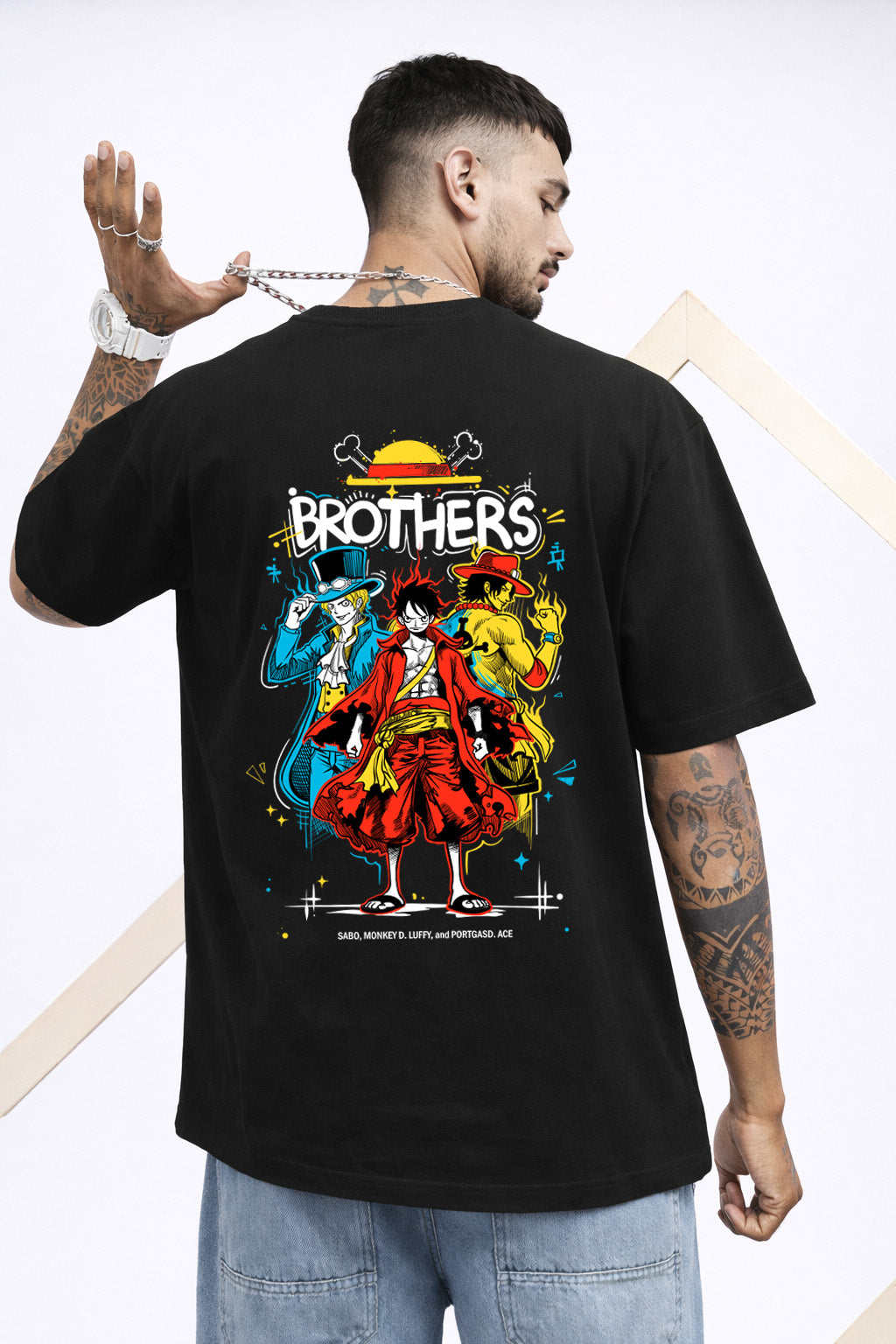 BROTHERS OVERSIZED T-SHIRT