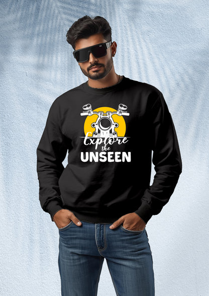 Explore the Unseen Sweatshirt