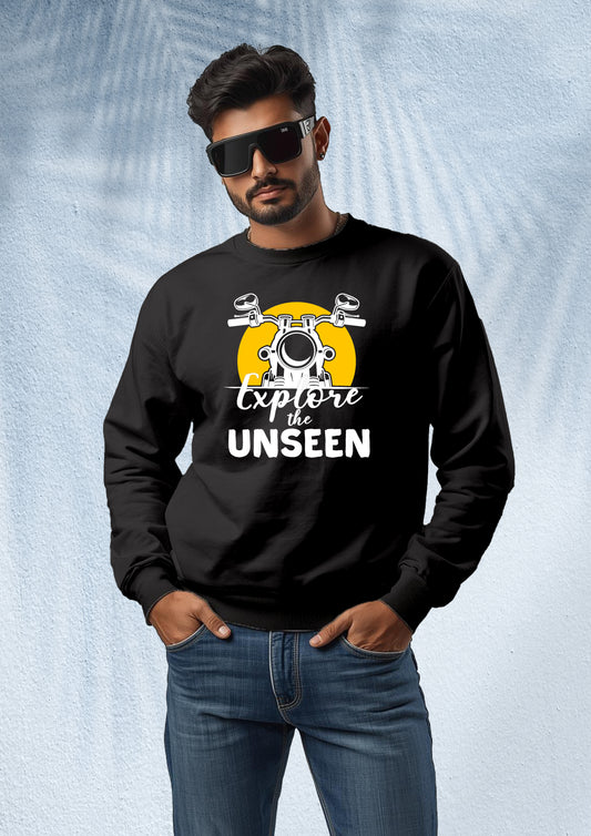 Explore the Unseen Sweatshirt