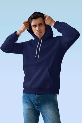 Basic Premium Navy Blue Hoodie