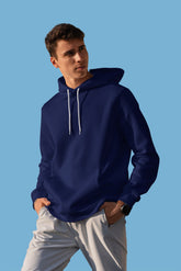 Basic Premium Navy Blue Hoodie