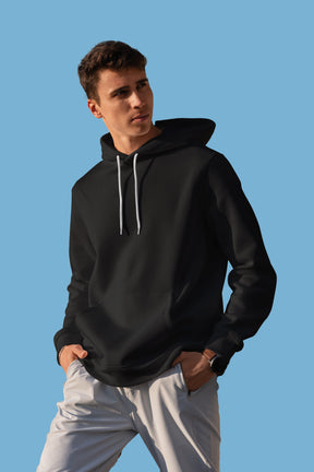 Basic Premium Black Hoodie