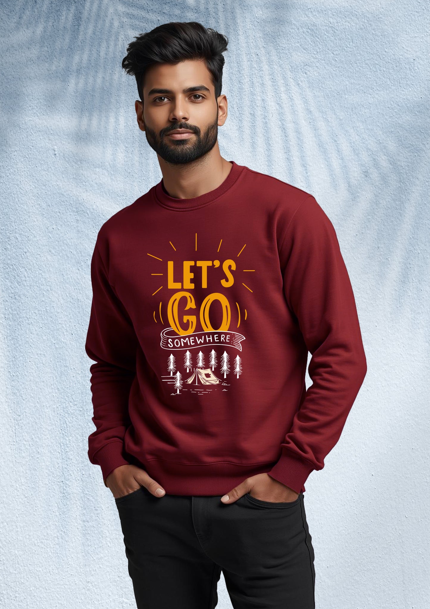 Let's Go Somewhere  Sweatshirt