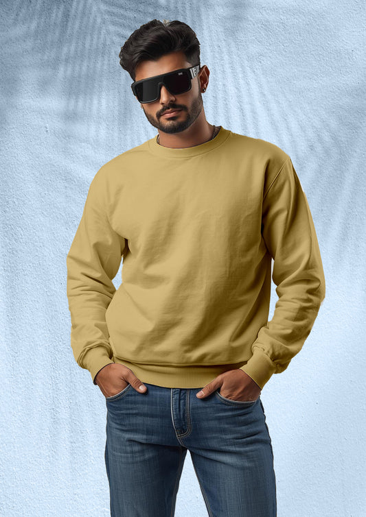 Basic Beige Sweatshirt