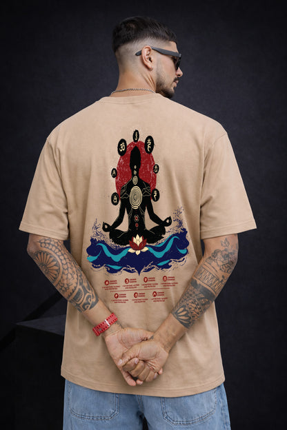 SEVEN CHAKRA OVERSIZED T-SHIRT